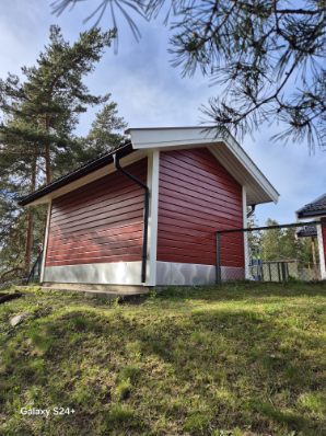 Utvendig maling ferdigstilt på alle fasader